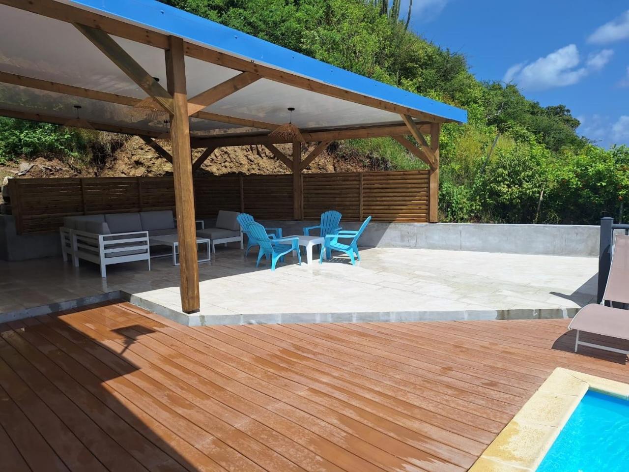 Villa Entre Ciel Et Mer Sainte-Anne Exteriör bild