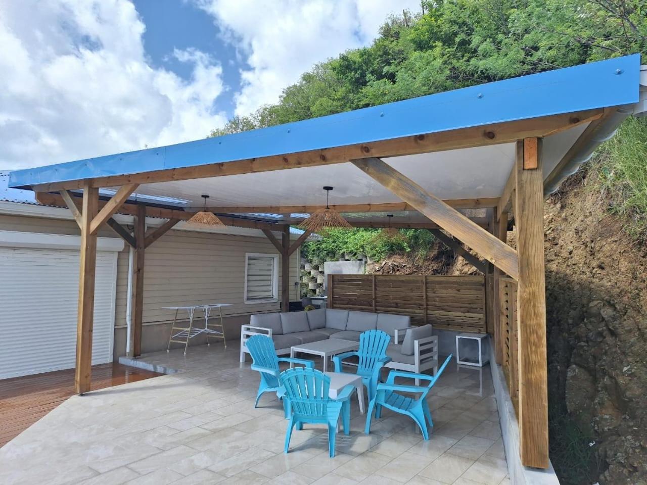 Villa Entre Ciel Et Mer Sainte-Anne Exteriör bild
