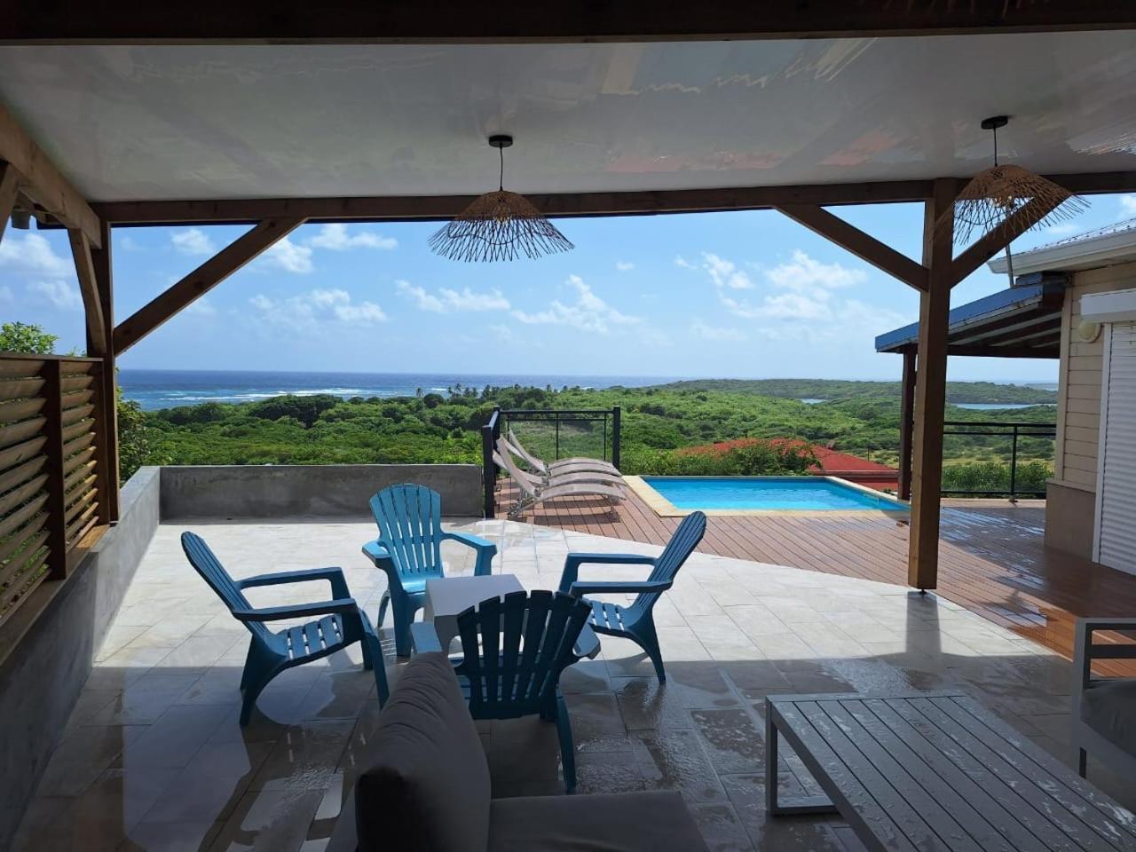 Villa Entre Ciel Et Mer Sainte-Anne Exteriör bild